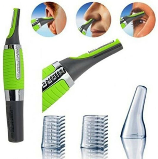 ALL IN ONE NOSE EAR NECK NASAL EYEBROW SIDEBURNS HAIR TRIMMER CLIPPER REMOVER UK