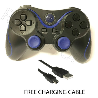 NEW RECHARGEABLE HIGH QUALITY BLUETOOTH WIRELESS GAMEPAD CONTROLLER FOR PS3