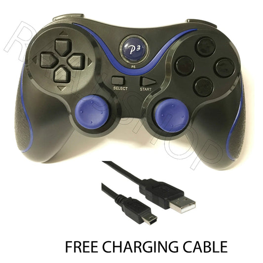 NEW RECHARGEABLE HIGH QUALITY BLUETOOTH WIRELESS GAMEPAD CONTROLLER FOR PS3