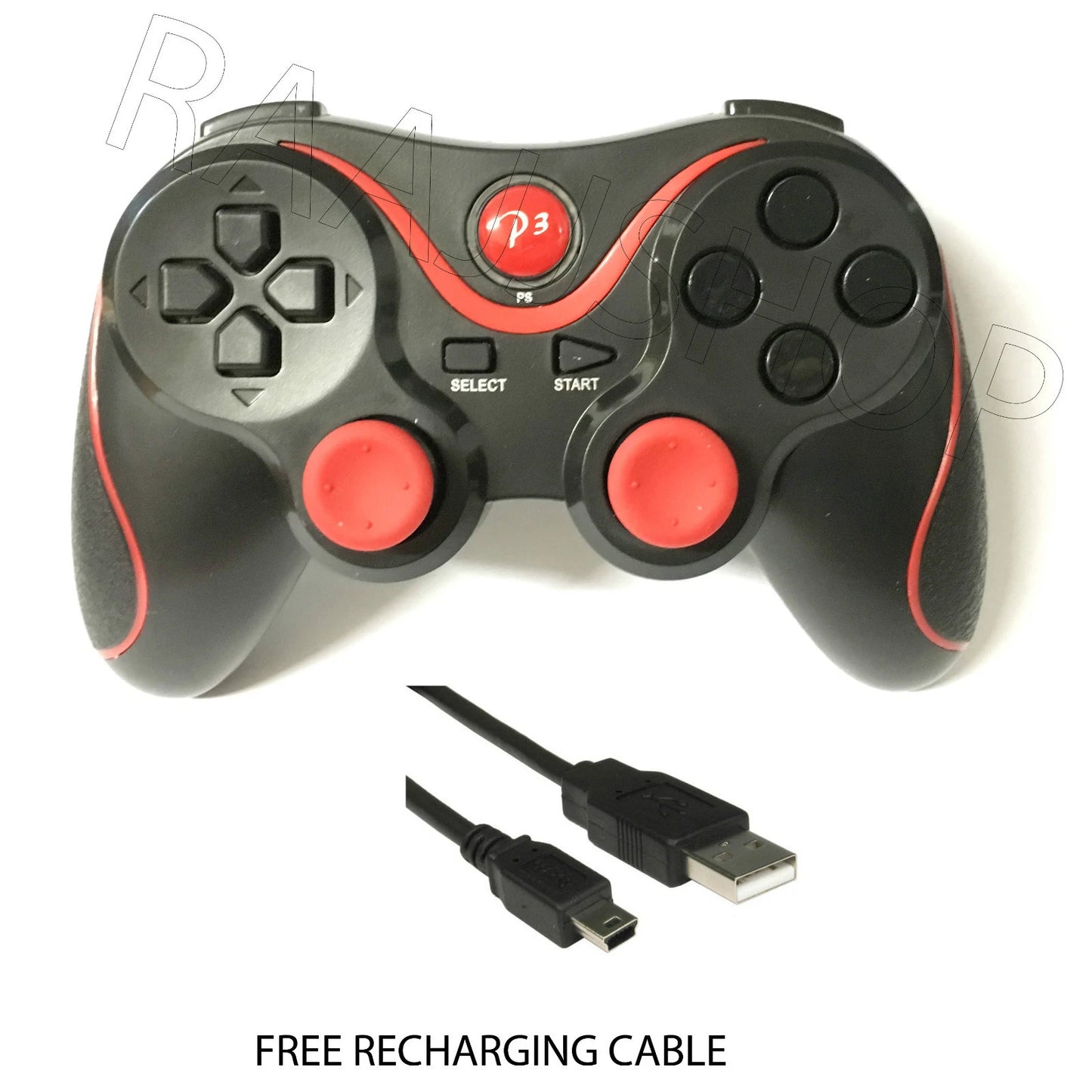 NEW RECHARGEABLE HIGH QUALITY BLUETOOTH WIRELESS GAMEPAD CONTROLLER FOR PS3
