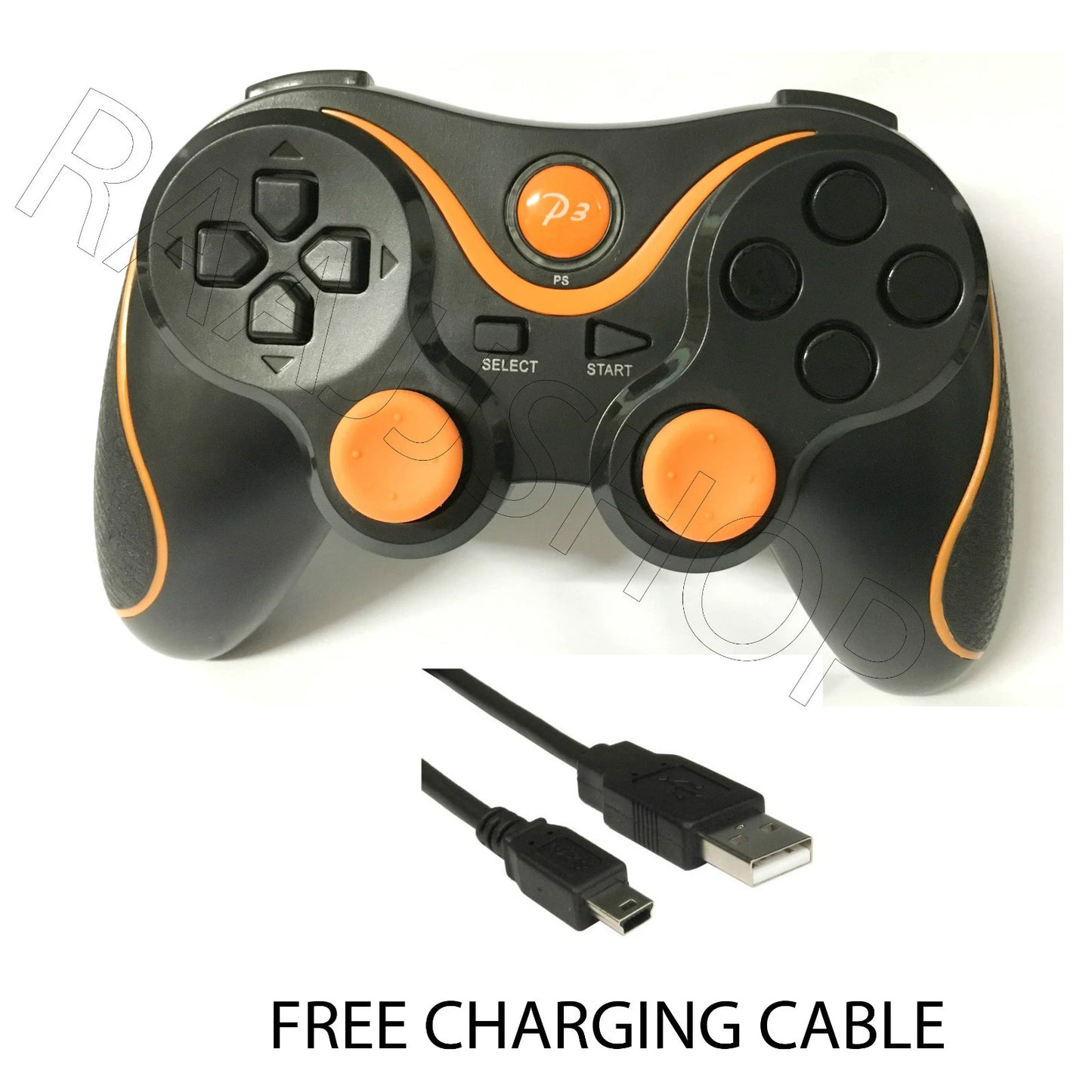 NEW RECHARGEABLE HIGH QUALITY BLUETOOTH WIRELESS GAMEPAD CONTROLLER FOR PS3