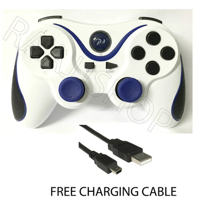 NEW RECHARGEABLE HIGH QUALITY BLUETOOTH WIRELESS GAMEPAD CONTROLLER FOR PS3