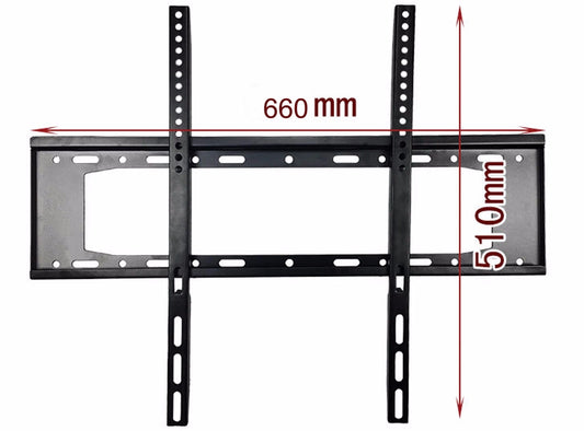 SLIM TV WALL BRACKET MOUNT FLAT FOR LED LCD OLED QLED 58 60 65 70 32 TO 71 INCH
