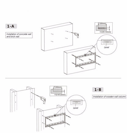 SLIM TV WALL BRACKET MOUNT FLAT FOR LED LCD OLED QLED 58 60 65 70 32 TO 71 INCH