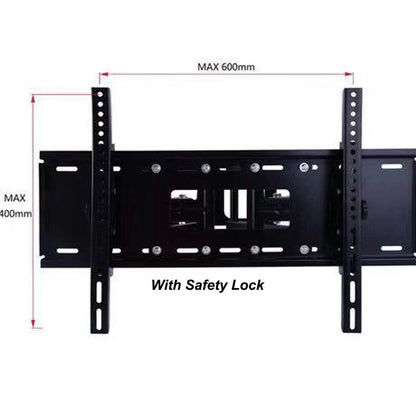 TV Wall Bracket Mount Tilt Swivel for 40 42 46 48 49 50 55 60 65 70 Double Arms