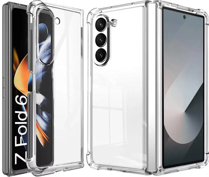 Clear Case for Samsung Galaxy Z Fold 6 Shockproof Bumper Phone Case Cover