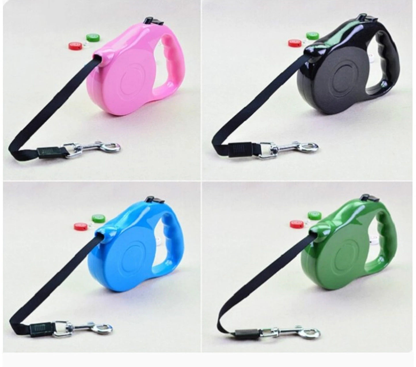 3m 5m 8m STRONG RETRACTABLE DOG PET LEAD LEASH + LOCK SUPPORT UK SELLER