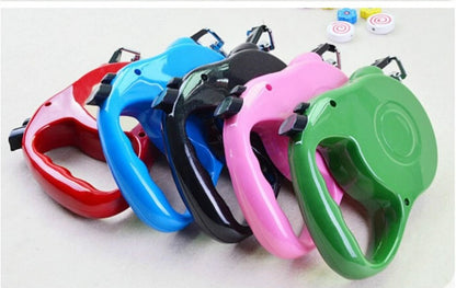 3m 5m 8m STRONG RETRACTABLE DOG PET LEAD LEASH + LOCK SUPPORT UK SELLER