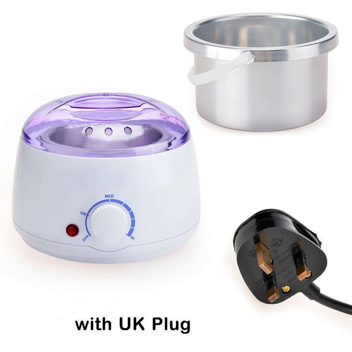 Wax Pot Heater Hard Wax Beans Warmer Machine Kit Tool For Hair Removal OR Beads