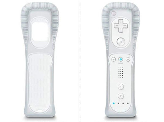 REMOTE CONTROLLER FOR NINTENDO WII U + SILICON + STRAP + WARRANTY NEW WHITE
