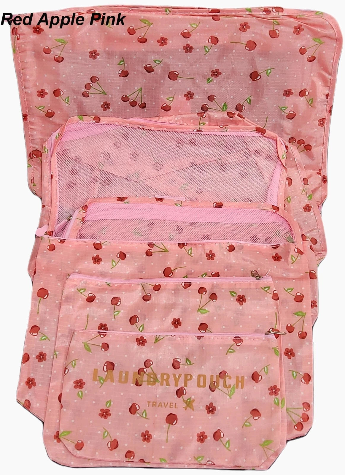 6PCS Travel Set Luggage Organizer Bag Pack Cube Storage Clothes Underwear