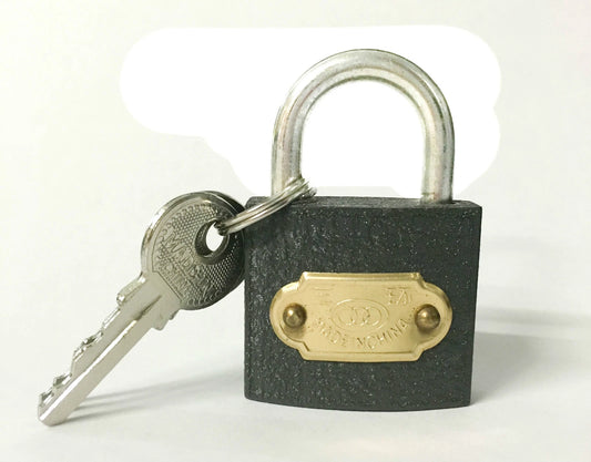 BOXED WATERPROOF HEAVY DUTY HIGH QUALITY METAL SECURITY PADLOCK INDOOR/OUTDOOR
