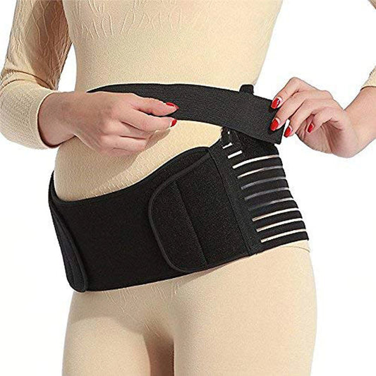 PREGNANCY MATERNITY BELT LUMBAR BACK SUPPORT WAIST BAND BELLY BUMP BRACE STRAP