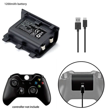 2X PLAY AND CHARGE KIT RECHARGEABLE BATTERY FOR XBOX ONE 1YR WARRANTY