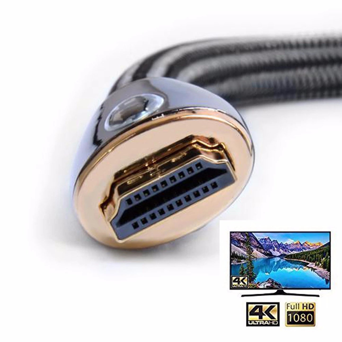 4K 3D HDMI CABLE PREMIUM ULTRA HD v2.0 HIGH SPEED + ETHERNET HDTV 2160p 0.5M-15M