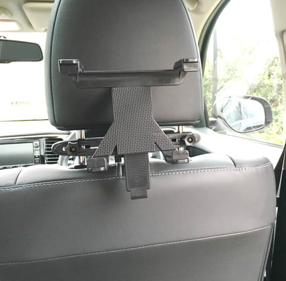 IPAD TABLET HOLDER MOUNT CRADLE IN CAR BACK SEAT HEADREST FOR ALL TABLETS