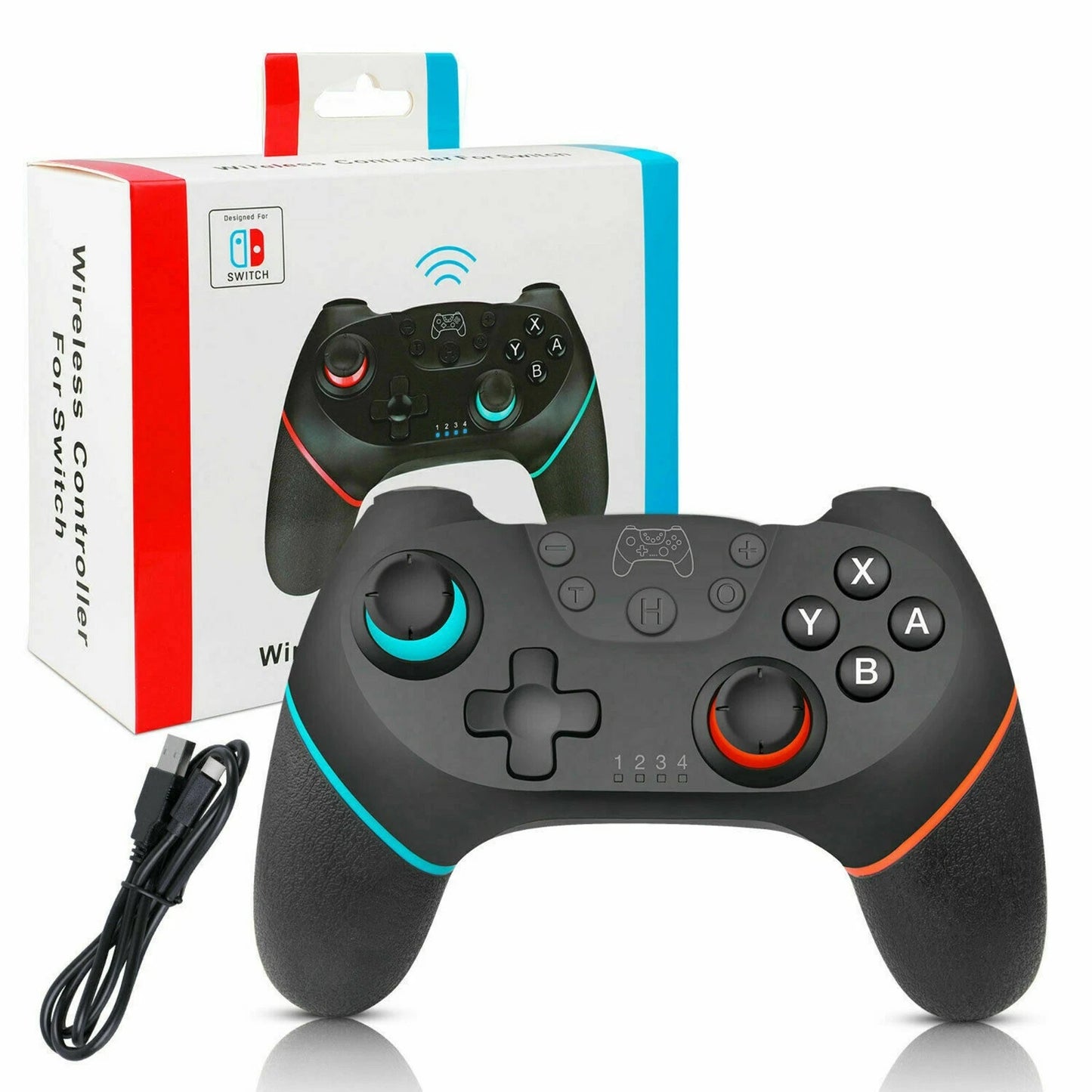 Nintendo Switch OLED Controller Bluetooth Wireless Gamepad Joystick Pro UK Boxed
