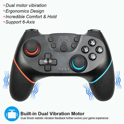 Nintendo Switch OLED Controller Bluetooth Wireless Gamepad Joystick Pro UK Boxed